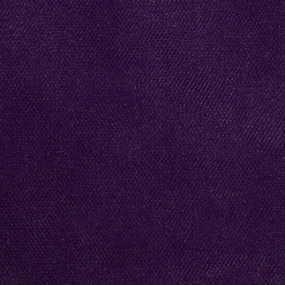 Фатин Кристалл средней жесткости блестящий арт.K.TRM шир.300см, 100% полиэстер цв. 44 К уп.50м - св.баклажановый