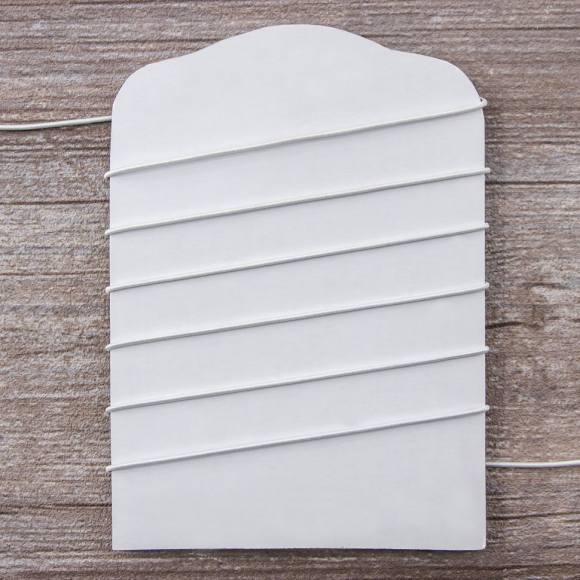 Резинка шляпная SAFISA, 1,5 мм, цвет 02, белый