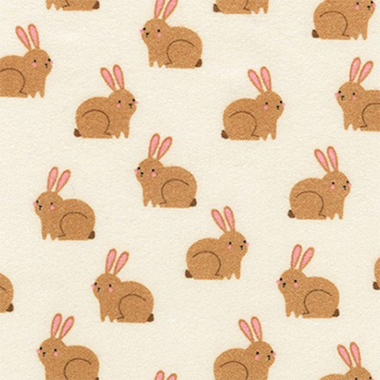 Ткань для пэчворка PEPPY Woodland Hideaway Flannel 146 г/м? 100% хлопок цв.ARHF-17072-15 IVORY уп.100х110 см