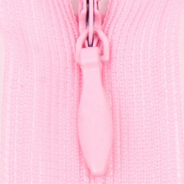 Молния потайная нераз 60см S-513 розовый SBS уп.100шт