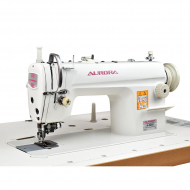 Прямострочная швейная машина с ножом обрезки края материала Aurora A-5200