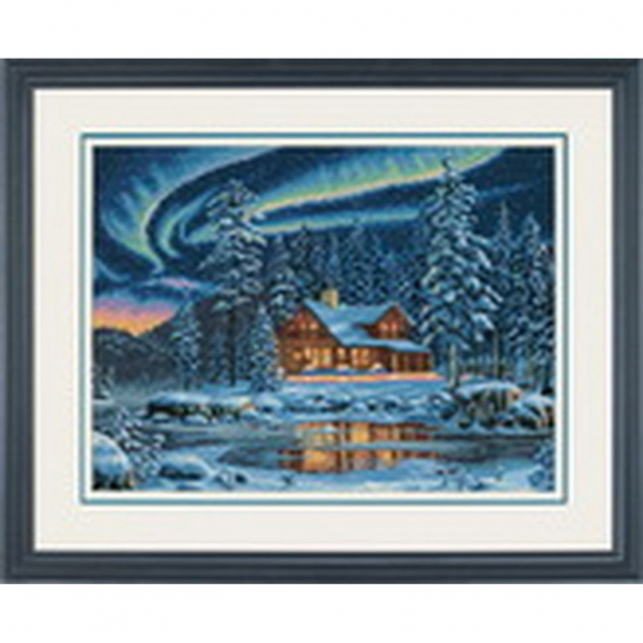 Набор для вышивания: "Северное сияние" Набор для вышивания: "Северное сияние"