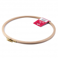 1157_Пяльцы круглые с замком, высота обода 8 мм, диаметр 30,5 см