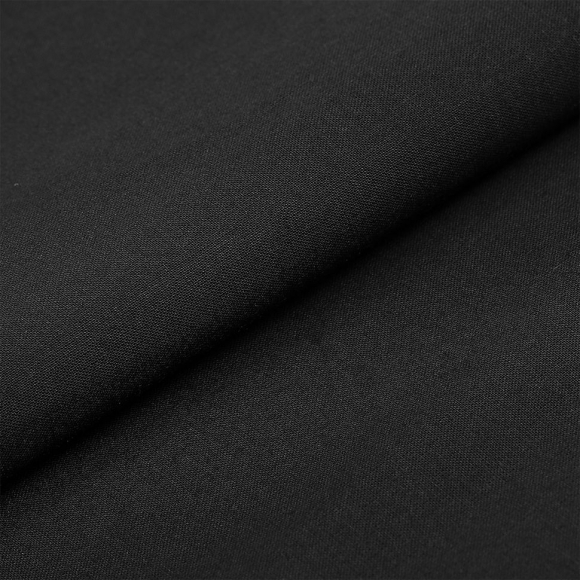 Ткань Батист 72 г/м? 100% хлопок шир.150 см арт.TBY.Bt.25 цв.черный уп.5м