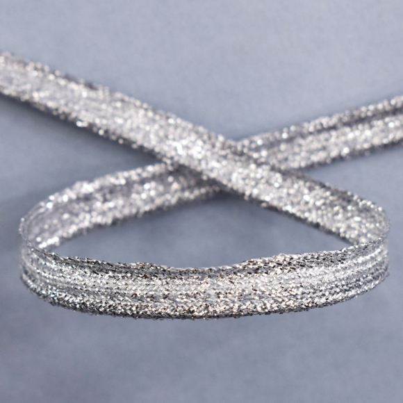 9404_Кант декоративный, 2,5 мм, цвет серебристый люрекс