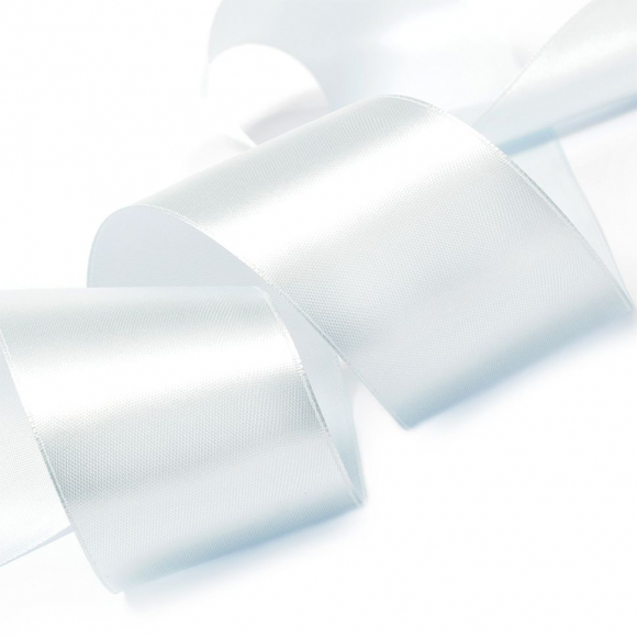 Лента атласная 50мм цв.3102 св.голубой IDEAL уп.27,4 м