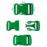 Фастекс 30мм FE30А цв.зеленый нагрузка 80 кг уп.100 шт