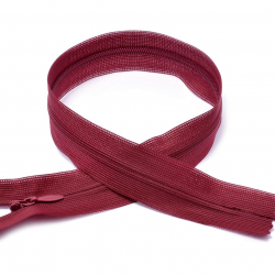 Молния MaxZipper пласт. потайная №3 60см н/р цв.F178 бордовый уп.50шт