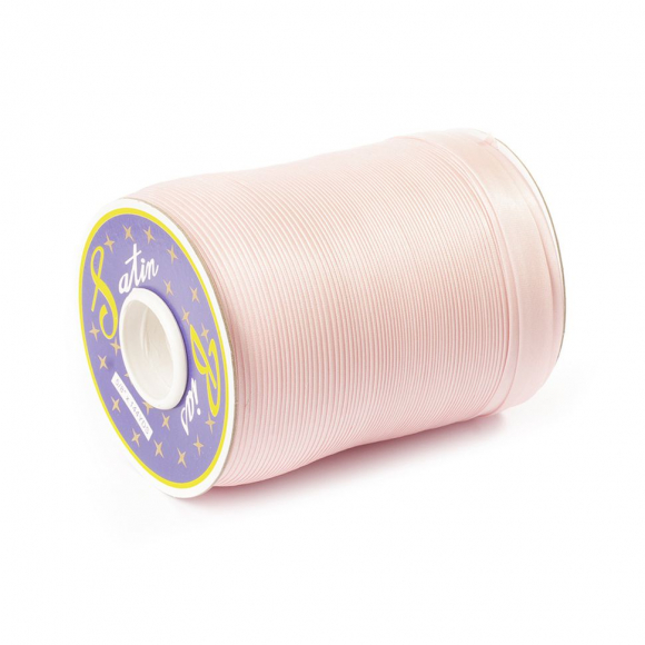 Косая бейка TBY атласная шир.15мм цв.F132 пастельно-розовый уп.132 м