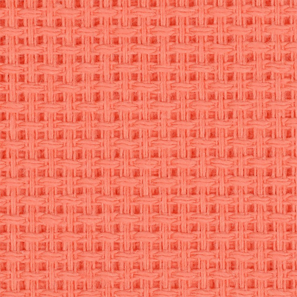 Канва для вышивания средняя арт.563(13) (10х55кл) 40х50см цв.терракотовый