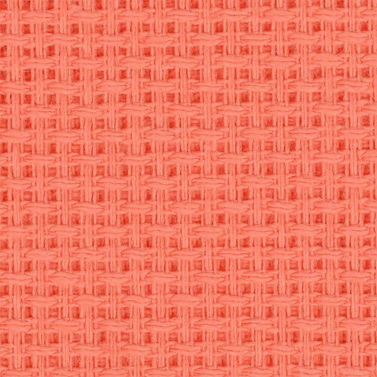 Канва для вышивания средняя арт.563(13) (10х55кл) 40х50см цв.терракотовый