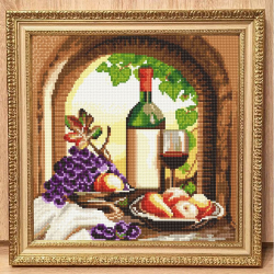 Алмазная мозаика Ah5396 Итальянская сиеста 30х30