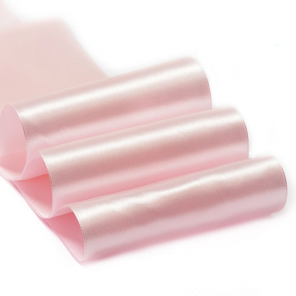 Лента атласная 100мм цв.3053 св.розовый IDEAL уп.27,4 м Лента атласная 100мм цв.3053 св.розовый IDEAL уп.27,4 м