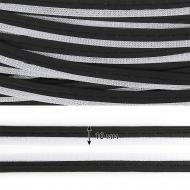 Кант светоотражающий TBY 10мм отр.R400 арт.6115 100% пэ цв.черный уп.100м Кант светоотражающий TBY 10мм отр.R400 арт.6115 100% пэ цв.черный уп.100м