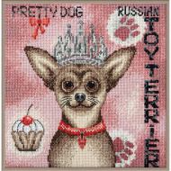Набор для вышивания МАРЬЯ ИСКУСНИЦА арт.03.016.14 Той терьер 20х20 см
