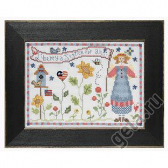 42259_Набор для вышивания бисером "Свобода и справедливость"