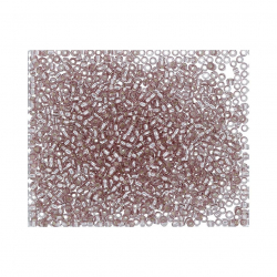 Бисер Япония "TOHO" 15/0  круглый 2  1.5 мм 5 х 5 г №0026 бл.сиреневый