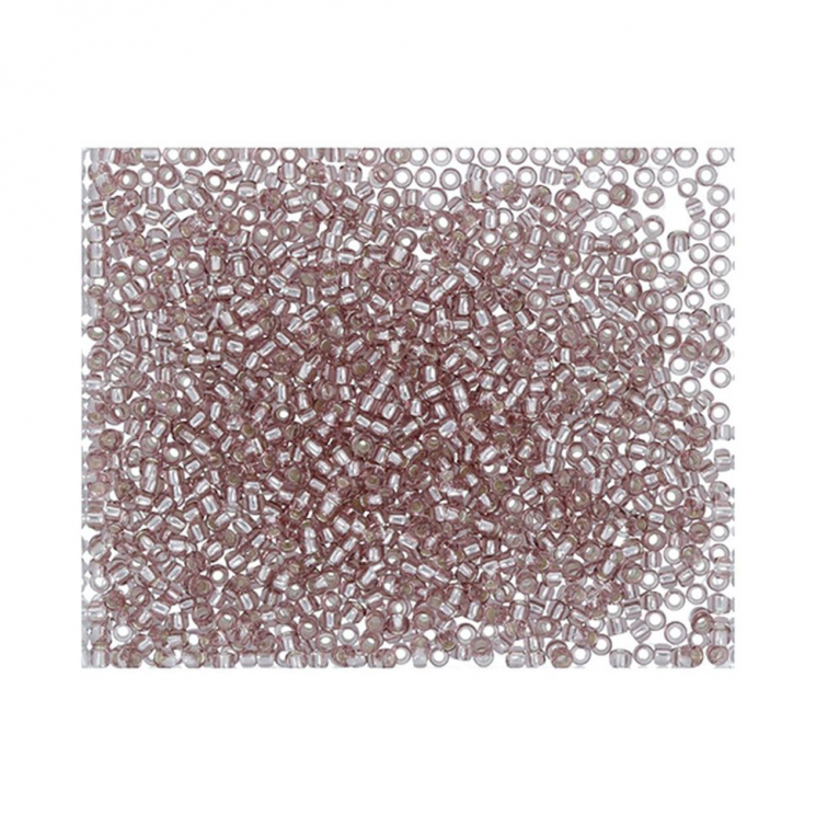 Бисер Япония "TOHO" 15/0  круглый 2  1.5 мм 5 х 5 г №0026 бл.сиреневый