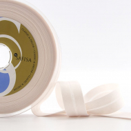 Косая бейка хлопок/полиэстер 20 мм, 25 м, цвет 52, дымчачая роза