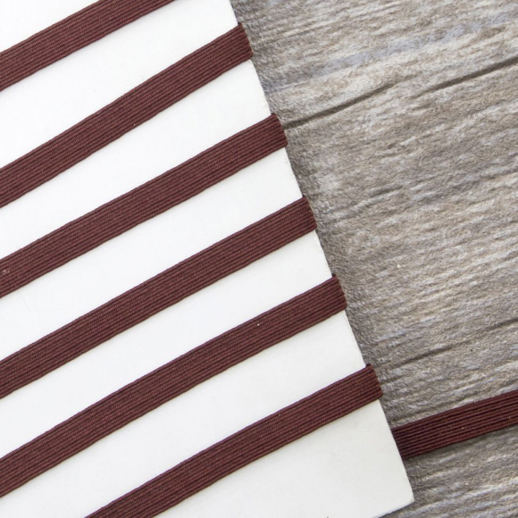 113439_Резинка 6,6 мм, цвет бордо