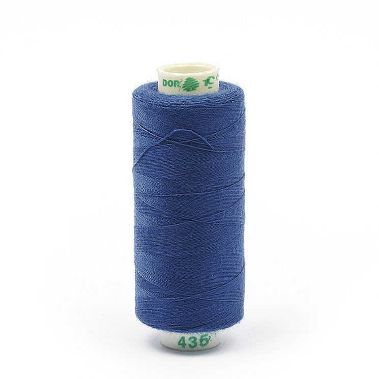Нитки Dor Tak бытовые 40/2 полиэстер 366м цв.435 синий