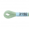 Нитки для вышивания Gamma мулине (3071-3172) 100% хлопок 24 x 8 м цв.3150 бл.салатовый