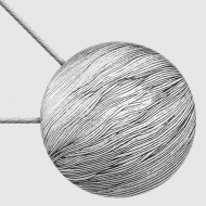 Магнитные клипсы для штор ? 45 с тросом (30 см) цвет №3Ф Магнитные клипсы для штор ? 45 с тросом (30 см) цвет №3Ф