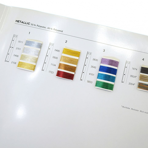 104573_Цветовая карта, AMANN GROUP METTLER, METALLIC