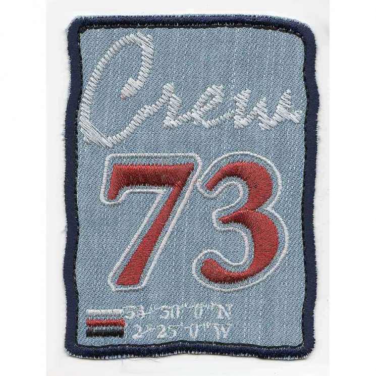 97423_Термоаппликация HKM "73 Crew"