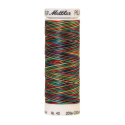 22827_Нить вышивальная мультиколор POLY SHEEN MULTI, 200 м