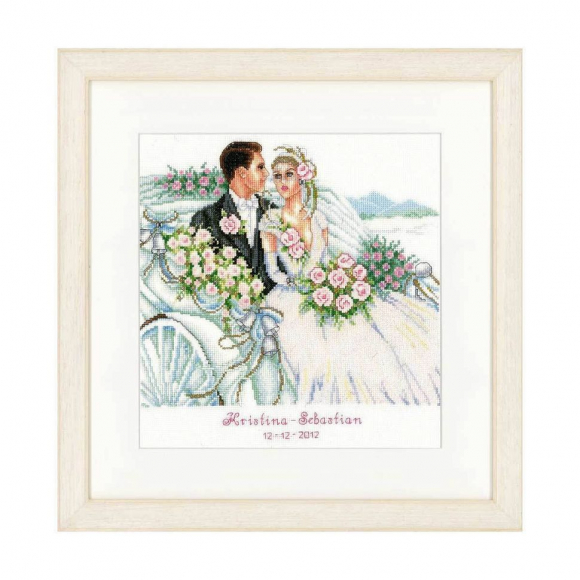 Набор для вышивания VERVACO арт.PN-0145027 Свадьба 27х28 см