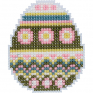 Набор для вышивания KLART арт. 8-454 Магнит. Расписное яйцо 5,5х6,5 см