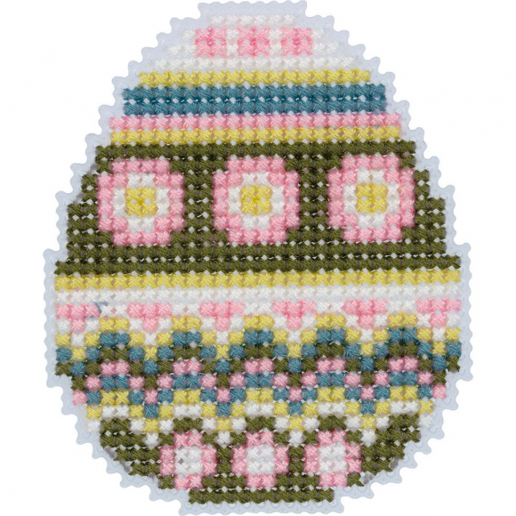 Набор для вышивания KLART арт. 8-454 Магнит. Расписное яйцо 5,5х6,5 см Набор для вышивания KLART арт. 8-454 Магнит. Расписное яйцо 5,5х6,5 см