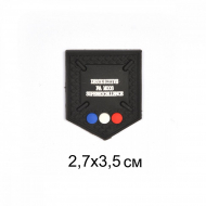 Аппликации пришивные арт.TBY.2268 2,7х3,5см, уп.10 шт