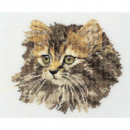 Набор для вышивания THEA GOUVERNEUR арт.930 Длинношерстная кошка 30х40 см