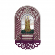 Набор для вышивания бисером НОВА СЛОБОДА арт.ВК1022 Св.Матрона Московская 10х13 см