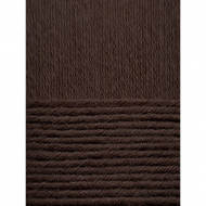 Пряжа для вязания ПЕХ Народная (30% шерсть, 70% акрил) 5х100г/220м цв.251 коричневый