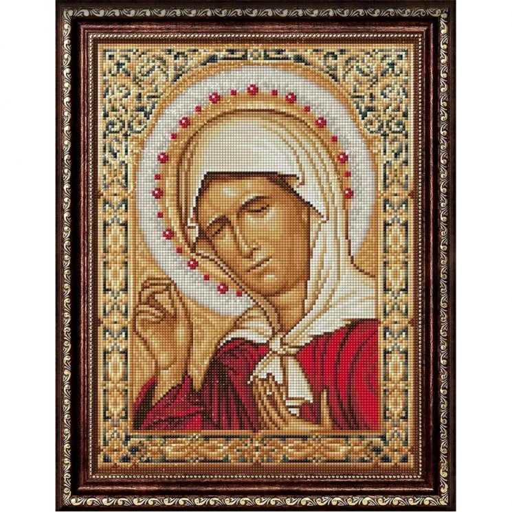 Набор для изготовления картин АЛМАЗНАЯ ЖИВОПИСЬ арт.АЖ.1840 Икона Матрона Московская 30х40 см