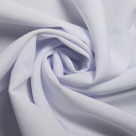 Ткань Габардин 150 г кв.м 100% полиэстер шир.148 см арт.Р.15289.01 цв.01 белый уп.25м Ткань Габардин 150 г кв.м 100% полиэстер шир.148 см арт.Р.15289.01 цв.01 белый уп.25м