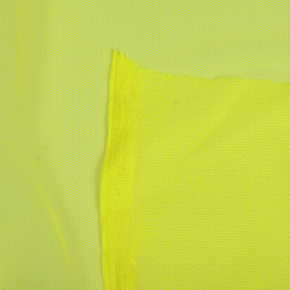 Сетка стрейч матовая арт.TBY-TL58 40г/м? 100% полиэстр ш.150см цв. 58 неон лимон рул.10м