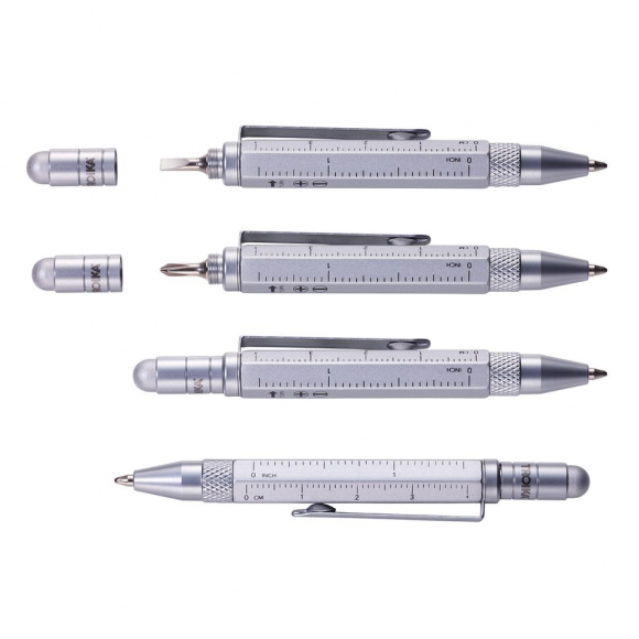 178331_Ручка шариковая TROIKA многофункциональная "CONSTRUCTION LILIPUT"