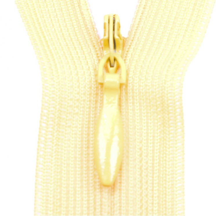 Молния потайная нераз 35см S-001 желтый SBS уп.100шт