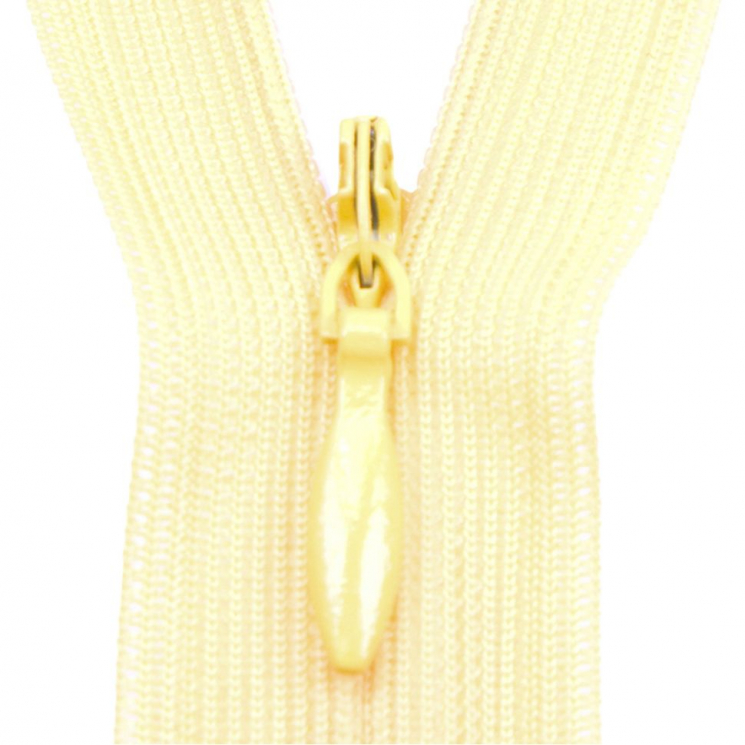 Молния потайная нераз 60см S-001 желтый SBS уп.100шт