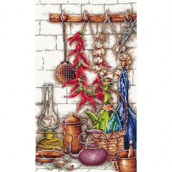 Набор для вышивания СДЕЛАЙ СВОИМИ РУКАМИ арт.П-57 Пряный уголок 20,5х34,5 см