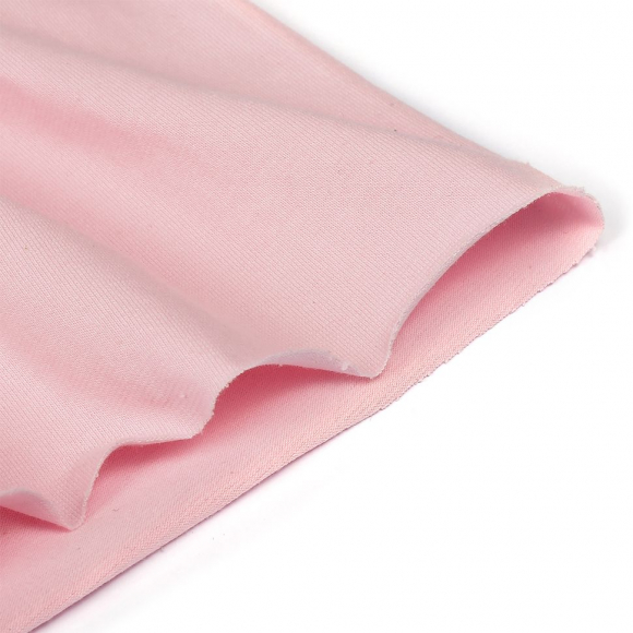 Ткань трикотаж Кулирка с лайкрой 175г опененд 100+100см розовое безе 13-2804 пач.45-70м Ткань трикотаж Кулирка с лайкрой 175г опененд 100+100см розовое безе 13-2804 пач.45-70м