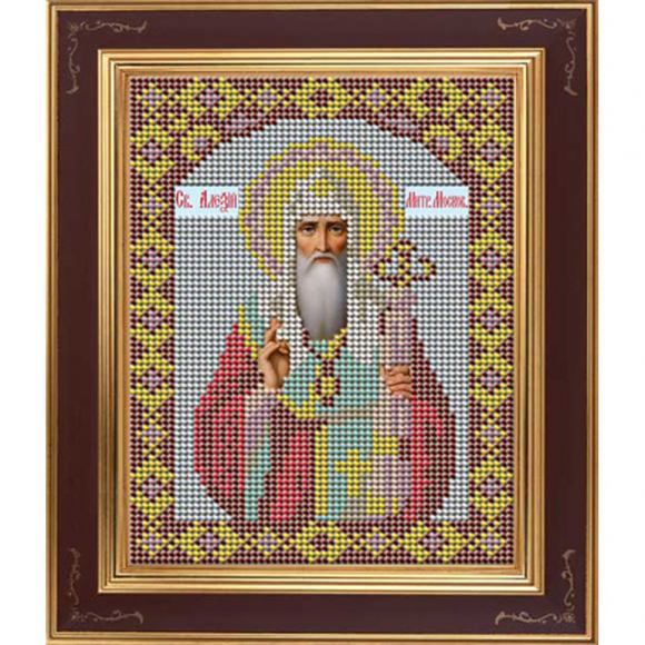 Набор для вышивания бисером Икона "Святитель Алексий, митрополит Московский и Всея Руси"