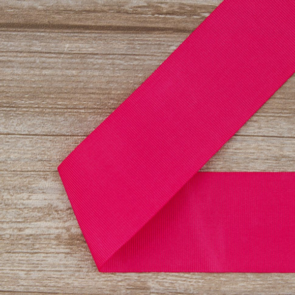 181900_Лента репсовая SAFISA, 50 мм, 25 м, цвет 20 розовый темный 181900_Лента репсовая SAFISA, 50 мм, 25 м, цвет 20 розовый темный