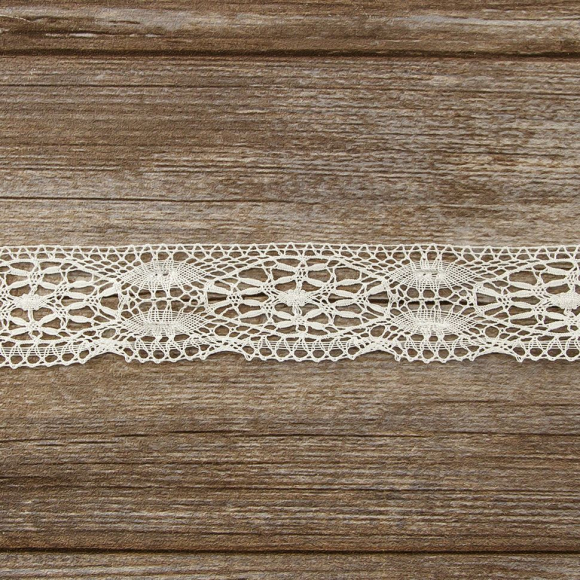 185596_Мерсеризованное хлопковое кружево, 50 мм, цвет белый 185596_Мерсеризованное хлопковое кружево, 50 мм, цвет белый