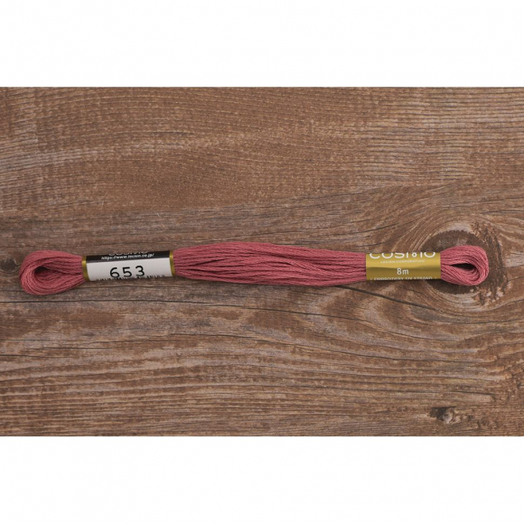 Мулине COSMO однотонный цвет 653 Мулине COSMO однотонный цвет 653