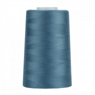 Нитки швейные 50/2 полиэстер 5000 ярд цв.521 синий MAX